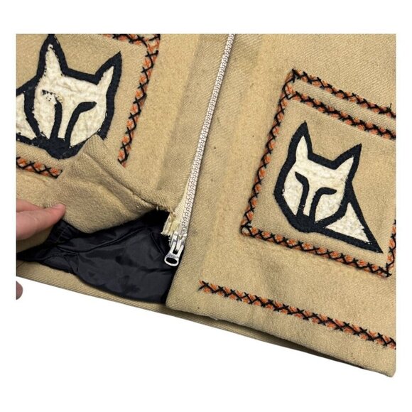 James Bay VINTAGE Inuit Arctic Northern VIRGIN WOOL Parka Coat Womens Medium - Picture 9 of 9